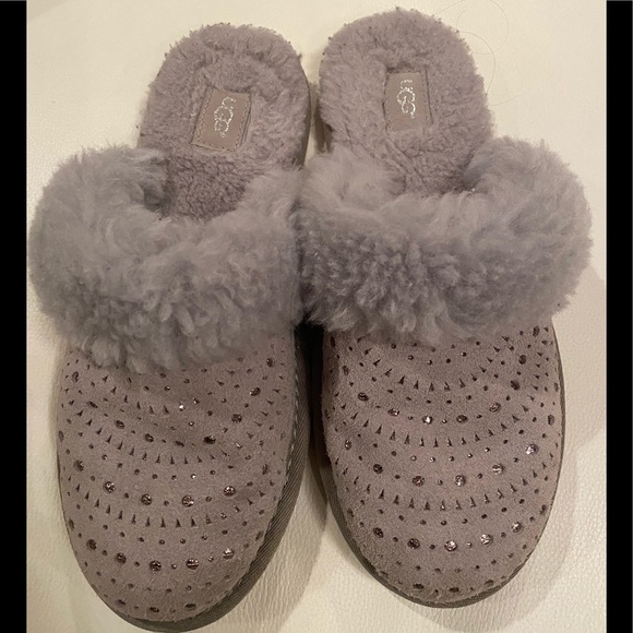 sparkly slippers womens